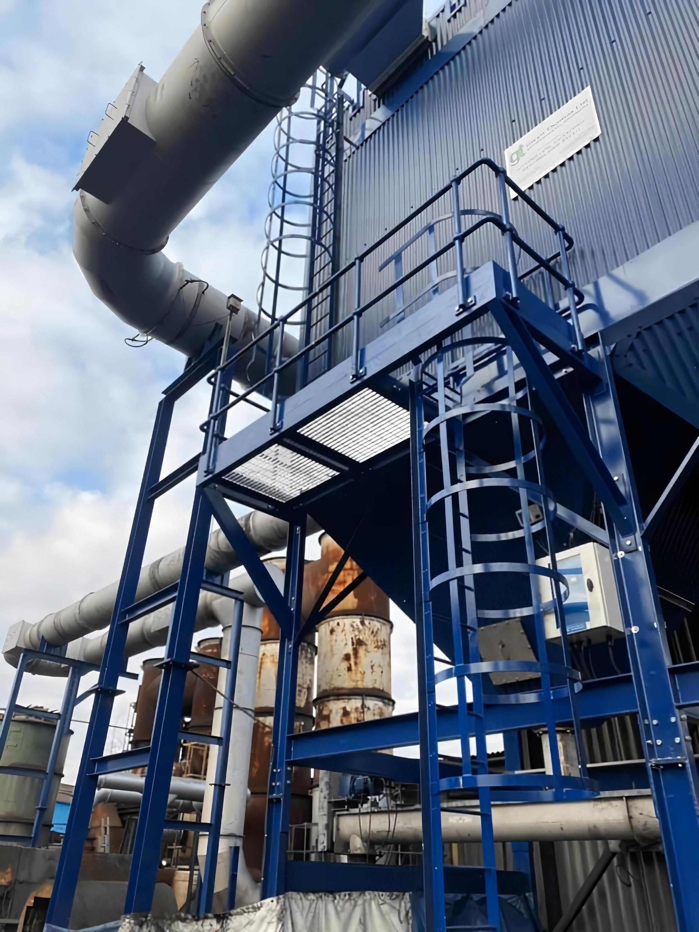 HSE Compliant, Filtration & Dust Extraction Installation for Industry
